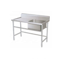 stainless steel sink table with workbench kitchen table